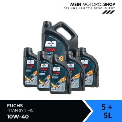 Fuchs Titan Syn MC 10W-40 5 + 5 Liter