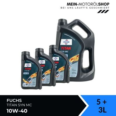 Fuchs Titan Syn MC 10W-40 5 + 3 Liter
