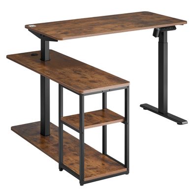 Höhenverstellbarer elektrischer Schreibtisch max. Höhe 121cm ER-450 ErgoOffice