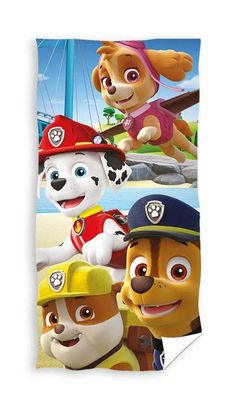 Paw Patrol Badetuch Handtuch Strandtuch Duschtuch PAW225145 70 x 140 cm