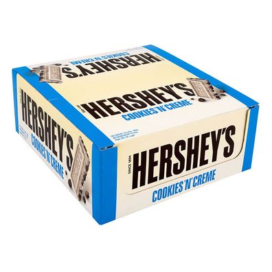 Hershey's Cookies'N'Creme Schokolade - Kiste mit 24x 40g