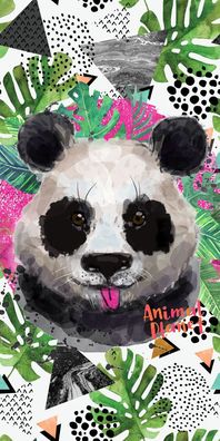 Animal Planet Panda Badetuch Handtuch Strandtuch Duschtuch AP211051 70 x 140 cm