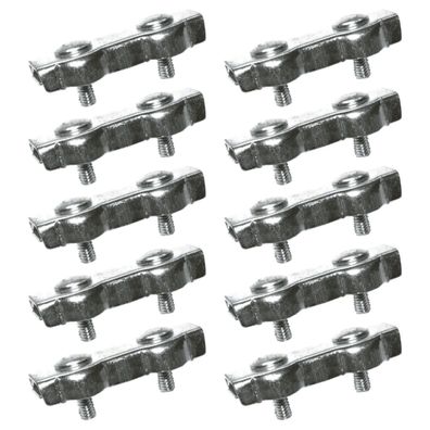 Electra Seilverbinder, 10er Set - Verbindung für Elektroseile bis 6mm