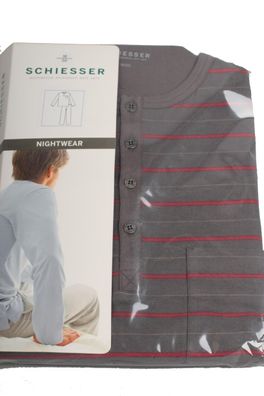 Schiesser Schlafanzug mit Knop