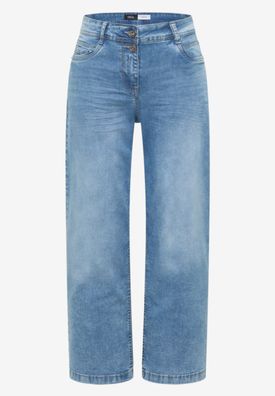 Cecil High Waist Style Neele Wide Leg Jeans im Loose Fit, 26erLänge