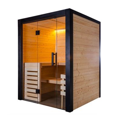 Harvia Family Small Saunakabine Massivholzsauna aus Fichte 166x159x204 cm