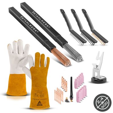 Stahlwerk WIG Zubehör-Set – Brennerhalter mit Magnetfuß