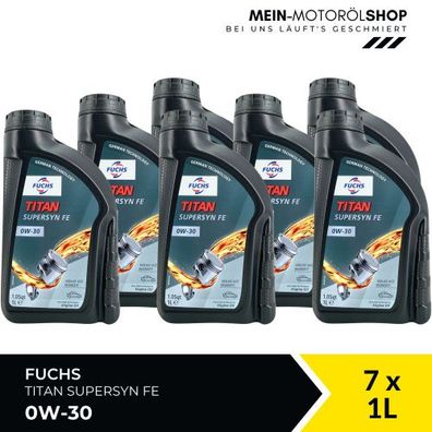 Fuchs Titan Supersyn FE 0W-30 7x1 Liter