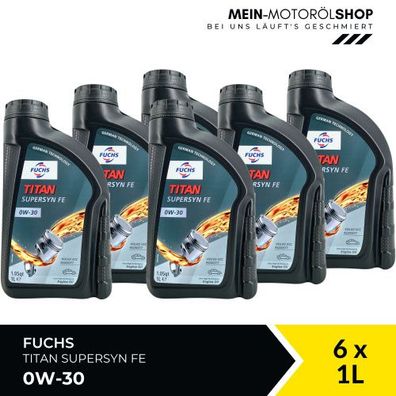 Fuchs Titan Supersyn FE 0W-30 6x1 Liter