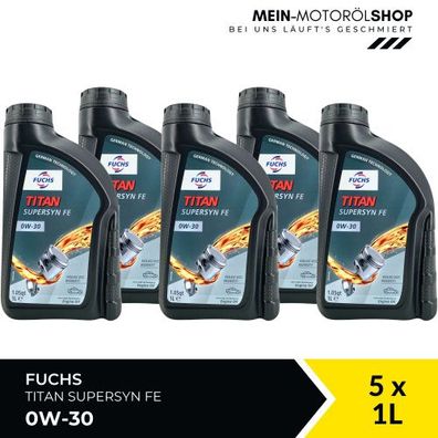 Fuchs Titan Supersyn FE 0W-30 5x1 Liter