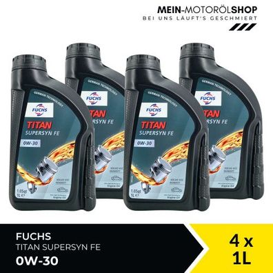 Fuchs Titan Supersyn FE 0W-30 4x1 Liter