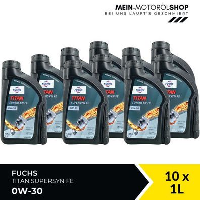 Fuchs Titan Supersyn FE 0W-30 10x1 Liter