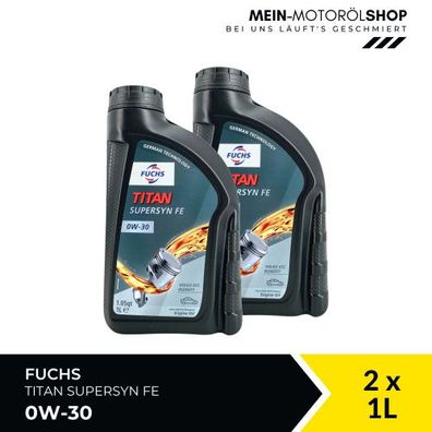 Fuchs Titan Supersyn FE 0W-30 2x1 Liter