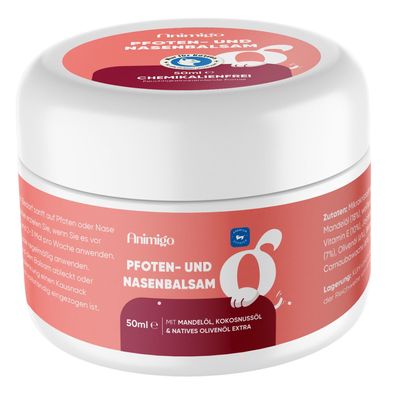 Animigo Nasen & Pfotenbalsam für Katzen - 50 ml