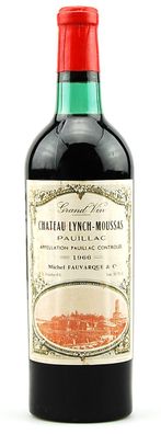 Wein 1966 Chateau Lynch-Moussas 5eme Grand Cru Classe