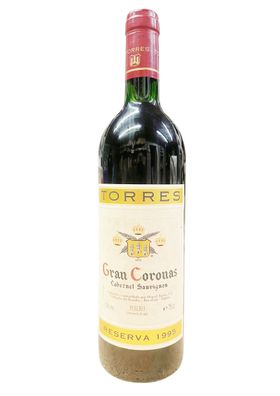 Wein 1995 Cabernet Sauvignon Gran Coronas Reserva Torres