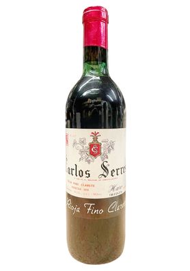 Wein 1970 Rioja Fino Clarete Carlos Serres