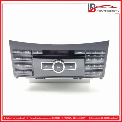 CD-Radio NAVI Comand A2129008328 Mercedes E-KLASSE KOMBI S212 E200 Mercedes