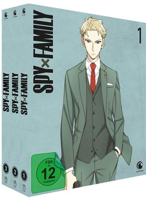 Spy x Family - Staffel 1 - Part 1 - Gesamtausgabe - Bundle Vol.1-3 - DVD - NEU