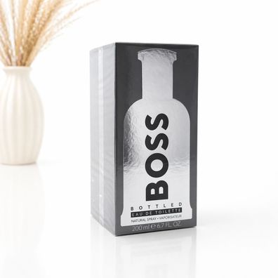 HUGO BOSS Bottled 200 ml Herren Duft EDT Klassiker XXL Flakon Neu & OVP