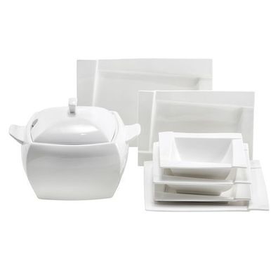 Tafelservice für 12 Personen Kubiko 42-teilig Ambition