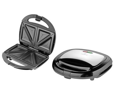 Sandwich-Toaster Sandwichmaker Sandwichtoaster Barbecue-Grill 750W 2-Scheibe