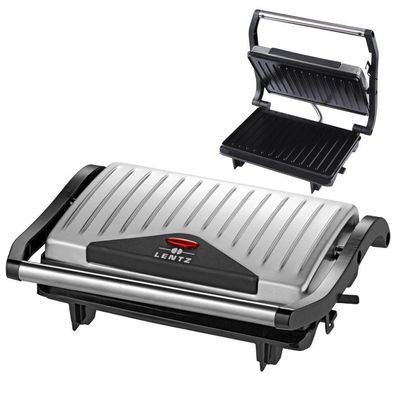 Kontaktgrill Elektrogrill Tisch Panini Grill Sandwich Maker Toaster 750 W Neu