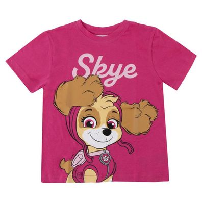 Paw Patrol Kurzarmshirt Kinder Baumwollshirt Freizeit Sommer Kleidung