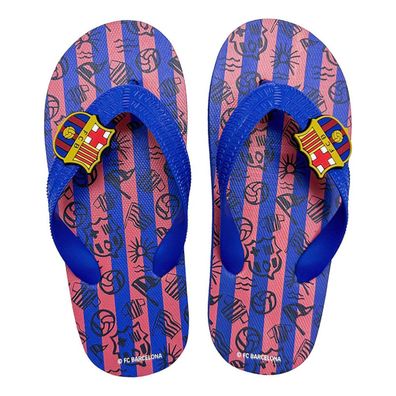 FC Barcelona Kinder Badeschlappen Flip Flops Pool Strand Sandalen Schuhe
