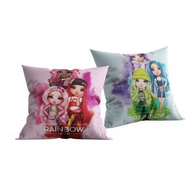 Rainbow High Dekokissen Kuschelkissen (1 Stk.) 40 x 40 cm aus Polyester