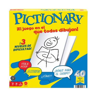 Spanisches Pictionary-Brettspiel