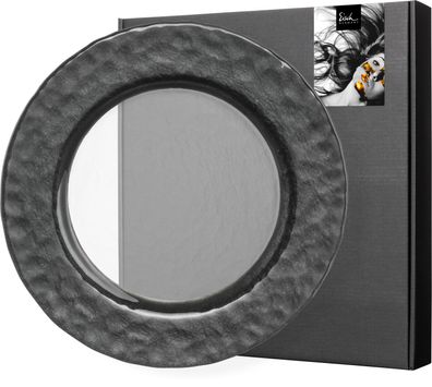 EISCH Platzteller 515/34 im Geschenkkarton KAYA BLACK 77351502/ 180303