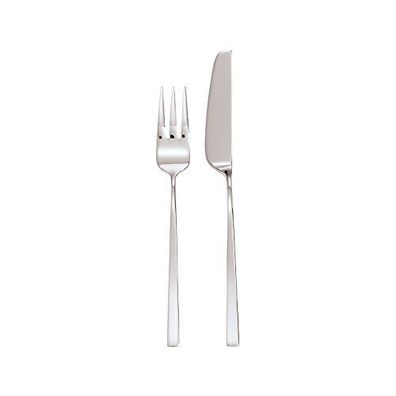Sambonet Linea Q Edelstahl versilbert Fischbesteck 24tlg. S0023-S00014-52730-88
