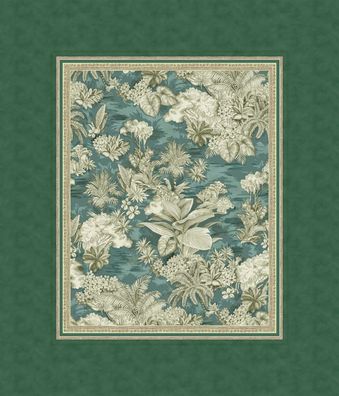 Bassetti Tischdecke TWILL BOBOLI VERDE 100% Baumwolle Lizens/Zertifikat: EKO-TEX