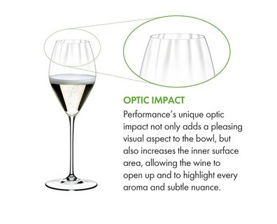 Riedel Performance Champagnerglas – 4er Vorteilset aus 2 x 2er Basis
