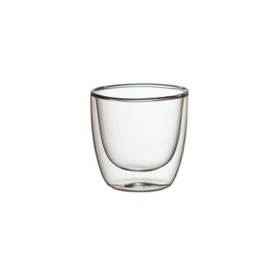 Villeroy & Boch Vorteilset 6 Stück Manufacture Rock Becher S Borosilikatglas klar