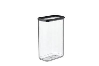 Mepal 2 Stück vorratsdose modula 2000 ml - schwarz 106911040400