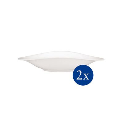 Rosenthal Vorteilset 2 Stück Maria Milch-/Zucker-Tablett Weiss 10430-800001-12865