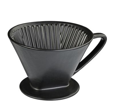 Cilio Kaffeefilter Gr. 4 schwarz matt 106190 4017166106190