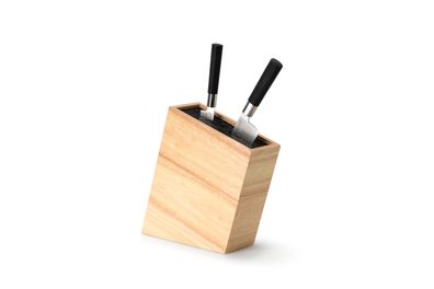 Continenta Messerblock mit flexiblem Einsatz, schräg stehend, 29x9x23 cm 3316
