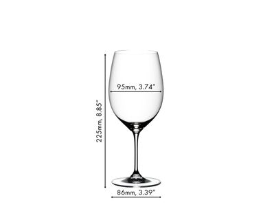 Riedel VINUM Cabernet Sauvignon/merlot 6 Stück (= 3x 641600098)