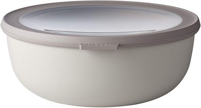 Mepal 4 Stück multischüssel cirqula rund 2250 ml - nordic white 106216032500