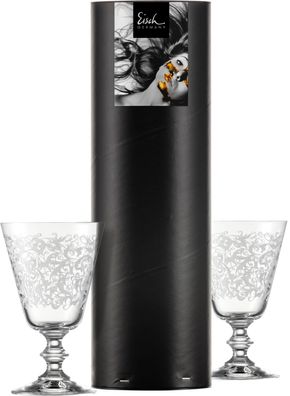 Eisch Vorteilset 2 Stück 2 Rotweingläser 586/1 in Geschenkröhre Vincennes 15862011