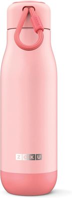 ZOKU Zoku - Edelstahl Trinkflasche 500 Coral ZK 142 103 815706022450