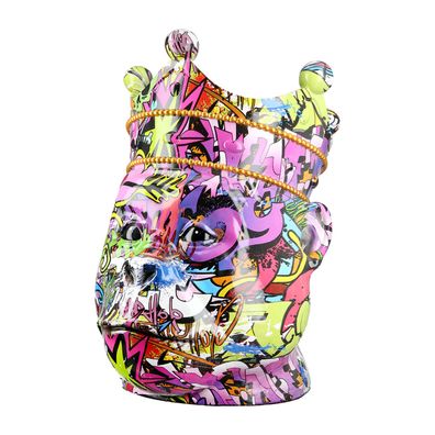 Gilde Übertopf, Affe, "Magento", Kunstharz, mehrfarbig, VE 1, L. 25 cm, B. 25 cm,