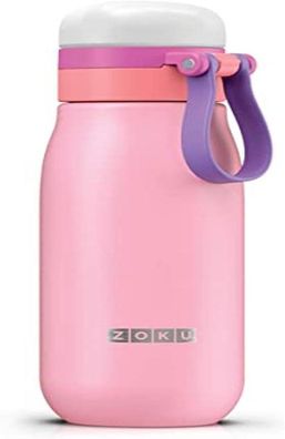 ZOKU Zoku - Edelstahl Kindertrinkflasche Ultralight 500ml Pink ZK 203-PK 815706021729
