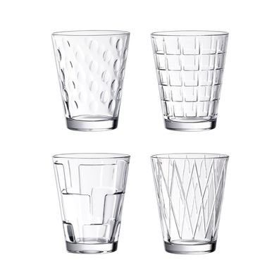 Villeroy & Boch 6 x Dressed Up Wasserglas Set 4tlg clear Vorteilsset 6 x Art