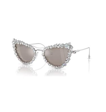 Swarovski Sonnenbrille, Statement, Katzenaugen-Form, SK7011EL, Weiß 5679552