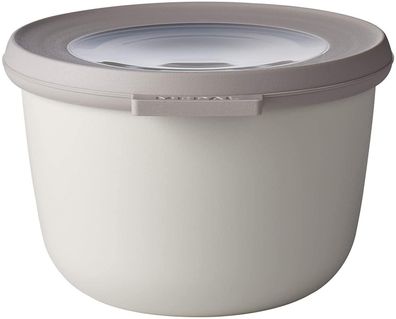 Mepal 2 Stück multischüssel cirqula rund 500 ml - nordic white 106206032500