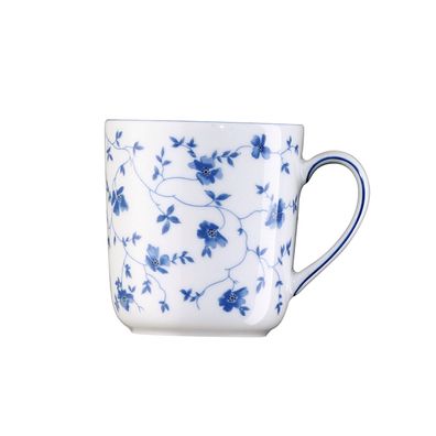 Rosenthal Becher mit Henkel Form 1382 Blaublüten 41382-607671-15505